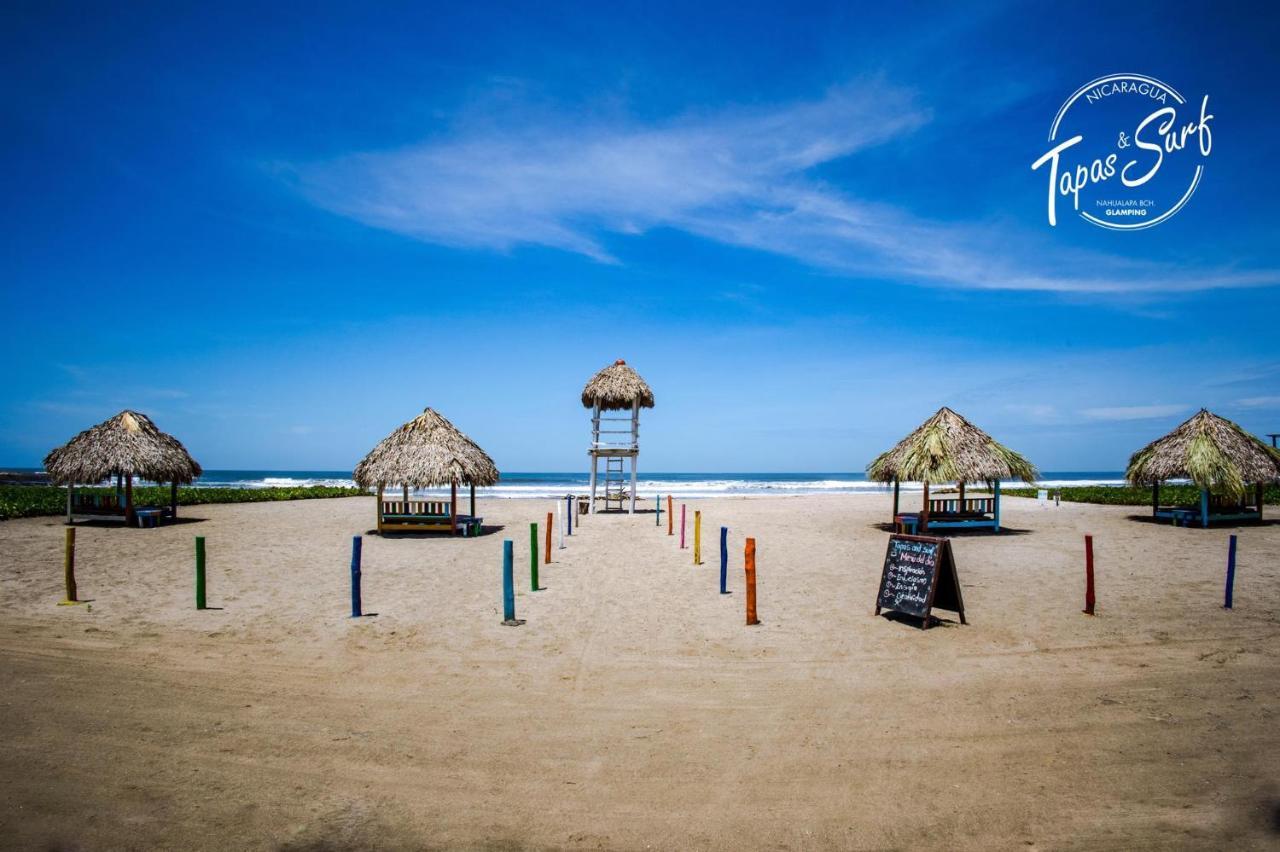 Tapas & Surf Hotel Petacaltepe Kültér fotó