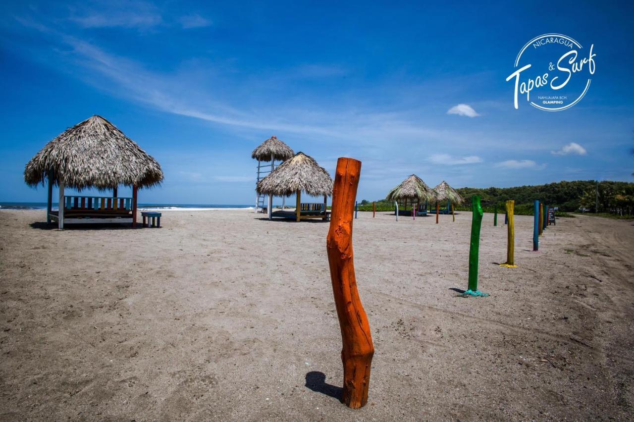Tapas & Surf Hotel Petacaltepe Kültér fotó